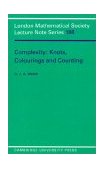 Complexity Knots, Colourings and Countings 1993 9780521457408 Front Cover