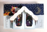 Here Comes Santa A Mini Holiday Pop-Up 2008 9781416954408 Front Cover