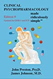 Clinical Psychopharmacology Made Ridiculously Simple:  9781935660408 Front Cover