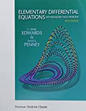 Elementary Differential Equations with Boundary Value Problems (Classic Version) 6th 9780134995410 Front Cover