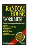 Random House Webster's Word Menu  cover art