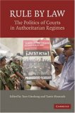 Rule of Law The Politics of Courts in Authoritarian Regimes cover art