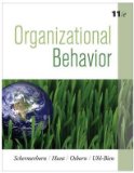 Organizational Behavior 11th 2009 9780470294413 Front Cover