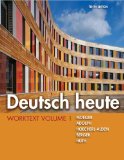 Deutsch Heute Worktext, Volume 1  cover art