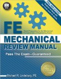 PPI FE Mechanical Review Manual, New Edition by Michael R. Lindeburg, PE - Comprehensive FE Book for the FE Mechanical Exam  cover art