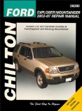 Chilton Repair Manual Ford Explorer & Mercury Mountaineer 2002- 2007: cover art