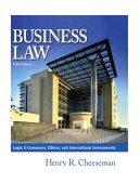Business Law Legal, E-Commerce, Ethical, and International Environments 5th 9780131009417 Front Cover