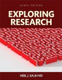 Exploring Research 9th 9780134238418 Front Cover