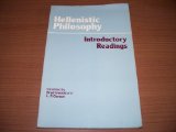 Hellenistic Philosophy Introductory Readings  9780872200418 Front Cover