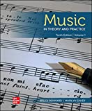 GEN COMBO LOOSE LEAF MUSIC in THEORY &amp; PRACTICE VOLUME 1; WORKBOOK VOLUME 1 10th 9781264266418 Front Cover