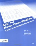 SAS for Monte Carlo Studies A Guide for Quantitative Researchers cover art