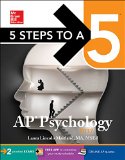 5 Steps to a 5 AP Psychology 2017 8th 9781259588419 Front Cover
