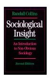 Sociological Insight An Introduction to Non-Obvious Sociology