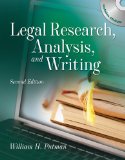 Legal Research, Analysis and Writing 2nd 2009 9781428304420 Front Cover