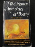 Norton Anthology of Poetry 3rd 9780393952421 Front Cover