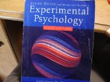 Study Guide for Myers/Hansen's Experimental Psychology, 6th 6th 2005 9780534634421 Front Cover