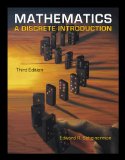 Mathematics A Discrete Introduction 3rd 2012 Revised  9780840049421 Front Cover