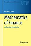 Mathematics of Finance An Intuitive Introduction  9783030254421 Front Cover