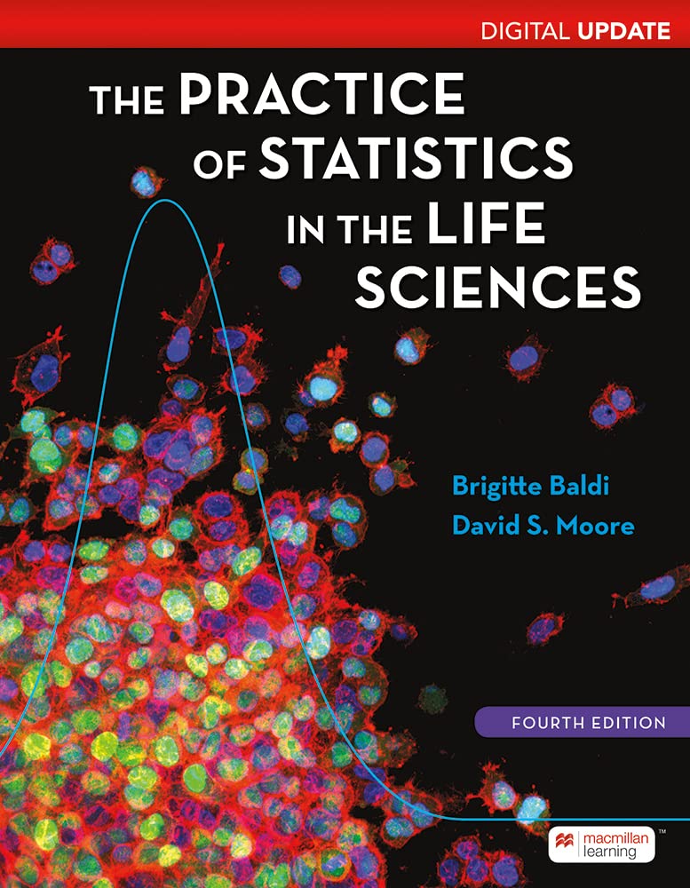 Practice of Statistics in the Life Sciences, Digital Update 4th 9781319244422 Front Cover