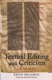 Textual Editing and Criticism An Introduction cover art