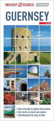 Insight Guides Flexi Map Guernsey  9781786719423 Front Cover