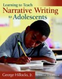 Narrative Writing Learning a New Model for Teaching