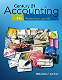 Century 21 Accounting: Multicolumn Journal 11th 9781337565424 Front Cover