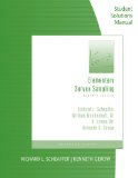 Student Solutions Manual for Scheaffer/Mendenhall/Ott/Gerow's Elementary Survey Sampling 7th 2011 Revised  9781111988425 Front Cover