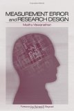 Measurement Error and Research Design  cover art