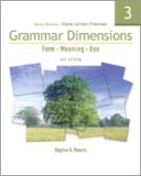 Grammar Dimensions 3 Form, Meaning, Use cover art