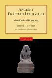 Ancient Egyptian Literature, Volume I The Old and Middle Kingdoms cover art