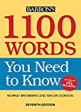 1100 Words You Need to Know:  9781438010427 Front Cover
