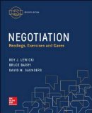 Negotiation Readings, Exercises and Cases