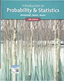 Introduction to Probability and Statistics: 