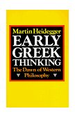Early Greek Thinking The Dawn of Western Philosophy  9780060638429 Front Cover