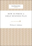 How to Write a Great Business Plan  cover art