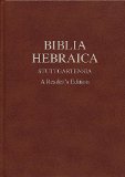 Biblia Hebraica Stuttgartensia A Reader's Edition  9781598563429 Front Cover