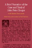 Brief Narrative of the Case and Tryal of John Peter Zenger With Related Documents cover art