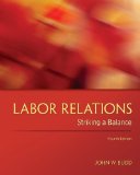 Labor Relations Striking a Balance cover art