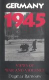 Germany 1945 Views of War and Violence 2008 9780253220431 Front Cover