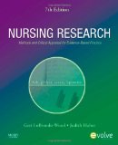 Nursing Research Methods and Critical Appraisal for Evidence-Based Practice 7th 9780323057431 Front Cover