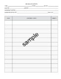 Lab Notebook Top Permanent Bound 50 Carbonless Page (Copy Page Perforated)  9780978534431 Front Cover
