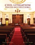 Civil Litigation Process and Procedures 2nd 9780135109434 Front Cover