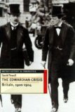 Edwardian Crisis Britain 1901-14 1996 9780333595435 Front Cover