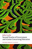 Second Treatise of Government and a Letter Concerning Toleration:  9780198732440 Front Cover
