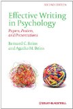 Effective Writing in Psychology Papers, Posters, and Presentations cover art