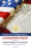 Declaration of Independence, Constitution of the United States of America, Bill of Rights and Constitutional Amendments  9781441408440 Front Cover