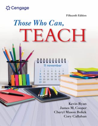 Those Who Can, Teach  9780357518441 Front Cover