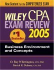 Wiley CPA Examination Review 2005, Business Environment and Concepts 2nd 2004 Revised  9780471668442 Front Cover
