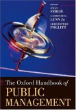 Oxford Handbook of Public Management  cover art